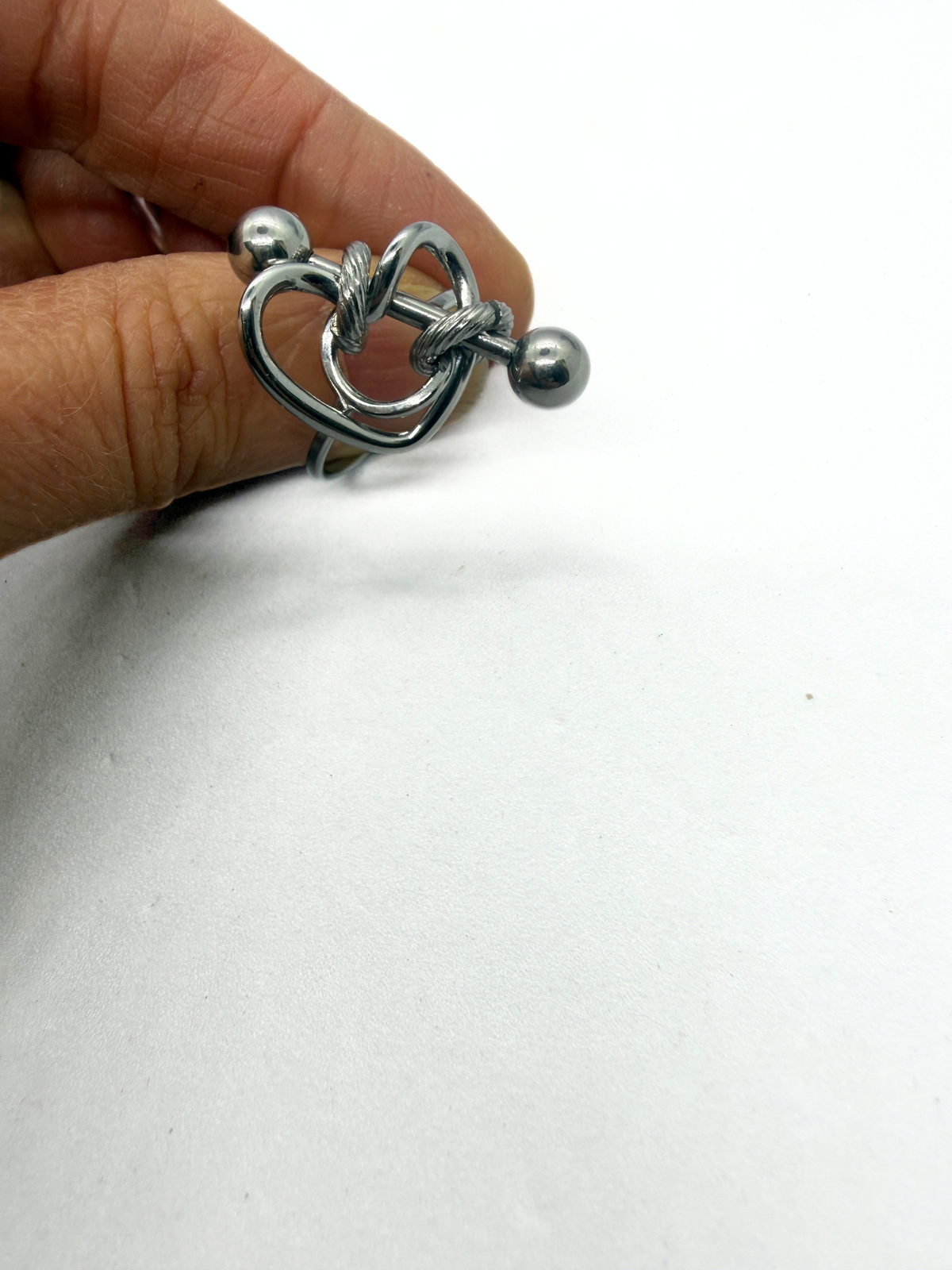 Bague LIEBE*1 (argenté)