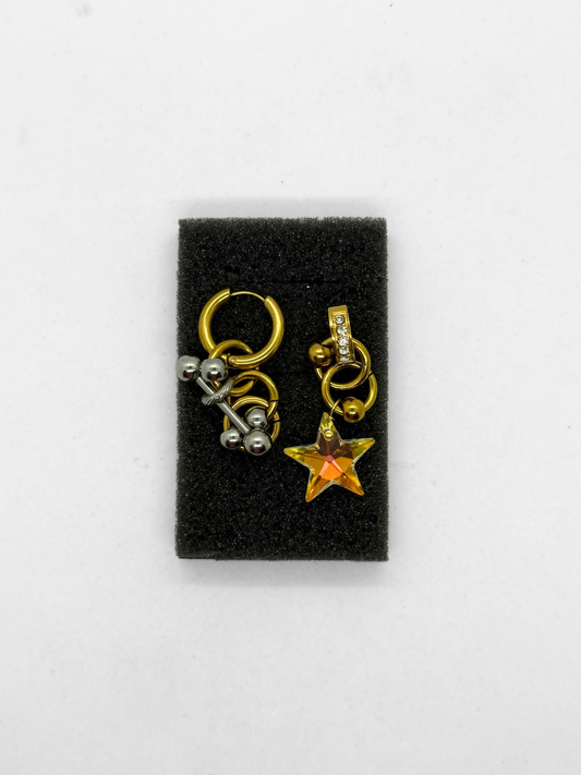 Set de boucles Punky*2