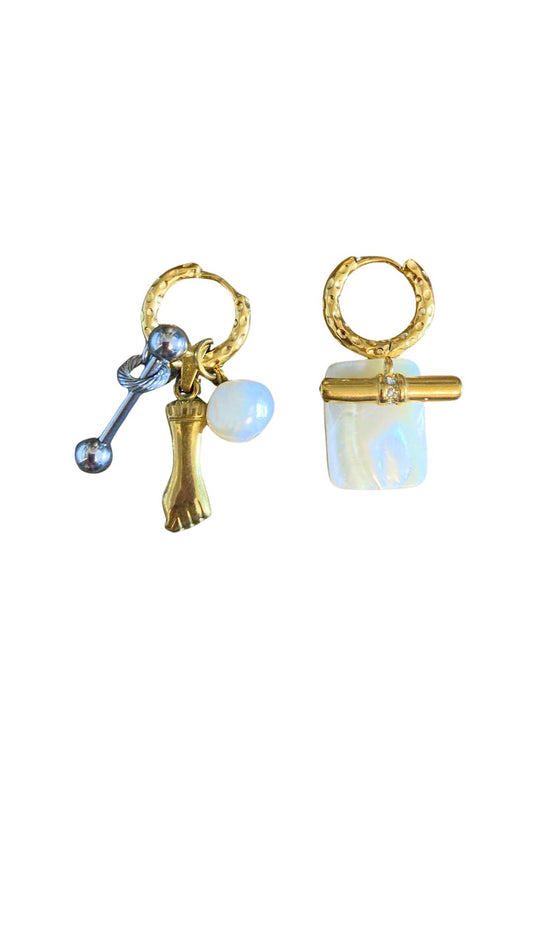 Paire de boucle Engel Gold