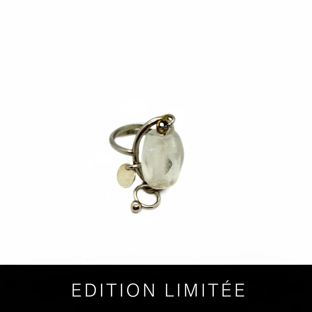 Bague LIEBE 2, bandeau horizontal édition limitée